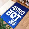 Ковер ASTRO BOT с индивидуальным именем для гостиной, спальни, дома, украшение дивана, детский игровой нескользящий коврик