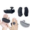 1 Pair Elastic Workout Gym Gloves Anti-slip Silicone Palm Grips Weight Lifting Grips  Gym/Fitness