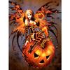 5D DIY Diamond Painting Full Round/Round Drill "Halloween Girl" Rhinestone Embroidery Cross Stitch