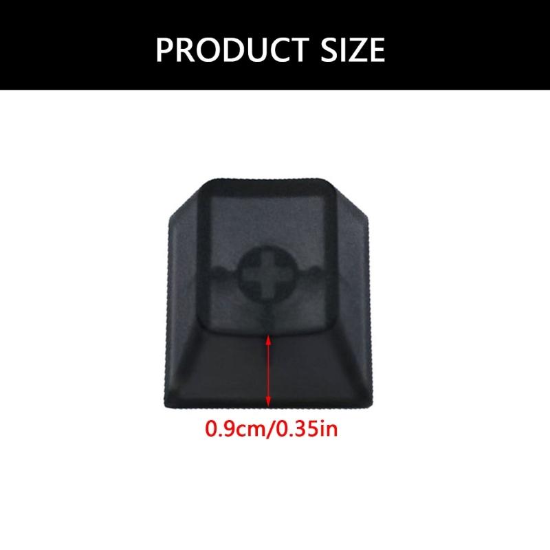 4 шт. Прозрачные колпачки для клавиш из ПК, замена профиля для механической клавиатуры с переключателями MX, колпачки для клавиатуры с подсветкой, аксессуары