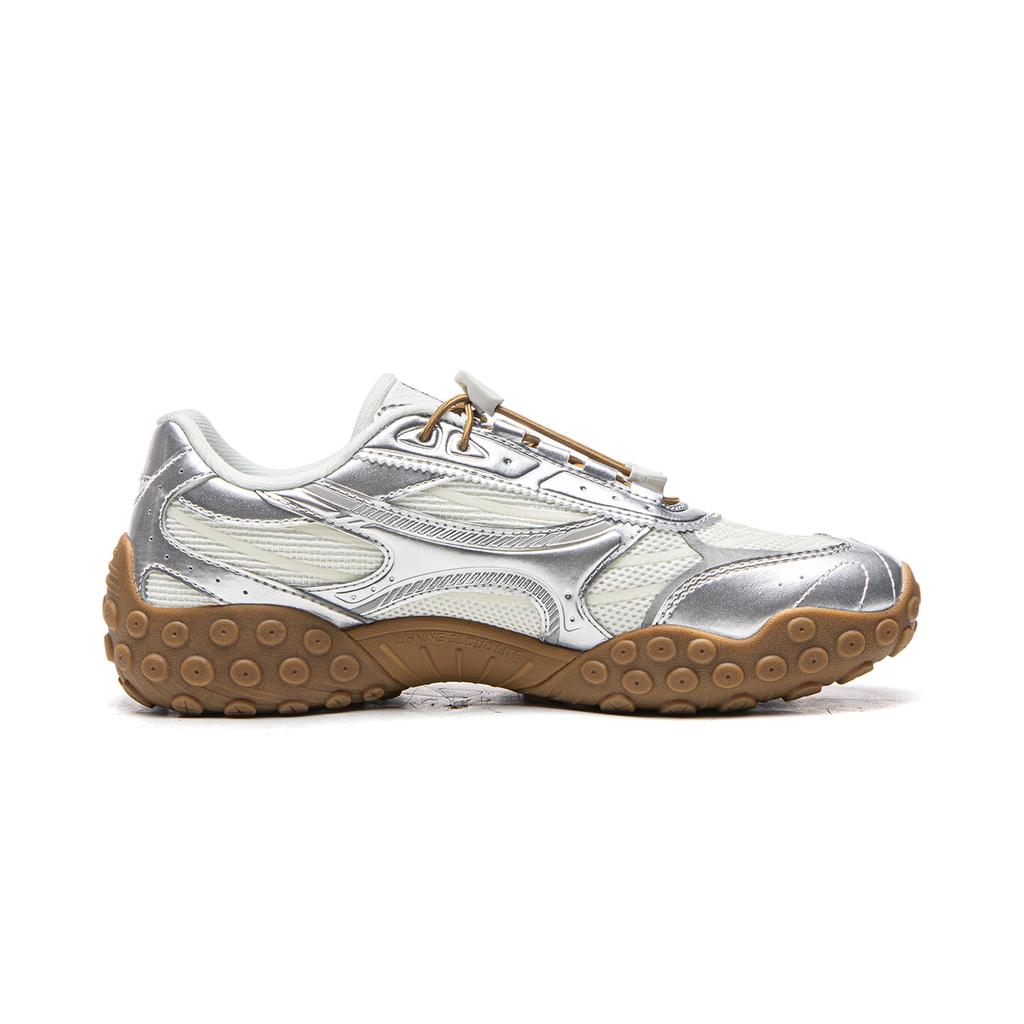 Li Ning Film Dancing Low top Casual Shoes Women's Silver White AGLW074-5