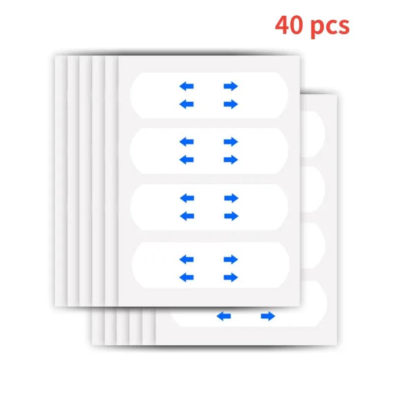 40-120PCS V-Shape Face Wrinkle Sagging Skin Adhesive Tape Lifting Face Stickers Invisible Transparent Thin Face Patche Lift Tool