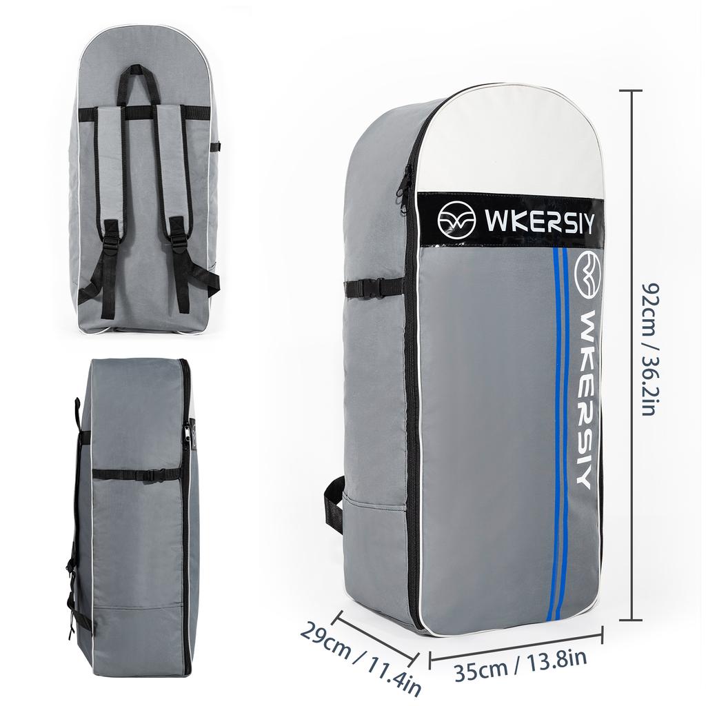 Надувная доска для серфинга SUP толщиной 6 дюймов, набор досок для серфинга с веслом для серфинга