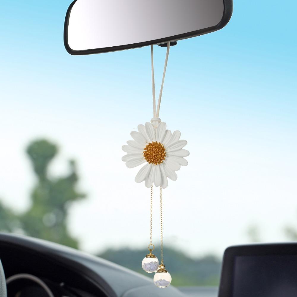 Daisy Shape Daisy Shape Car Hanging Ornaments Hanging Mirror Car Accessories for Car,Home
