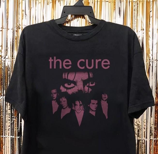 HOT! The Cure Band 90s Shirt, The Cure Love Unisex Charcoal T Shirt Size S-5XL