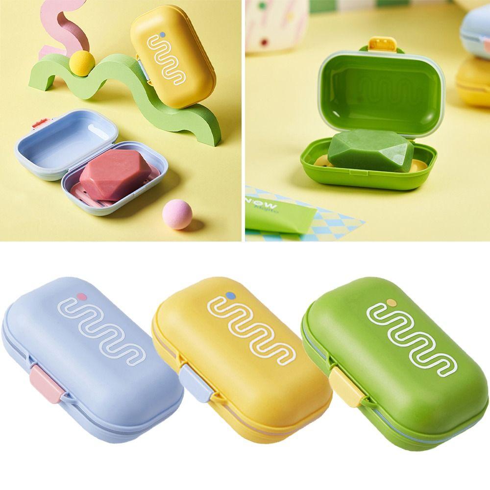 Plastic Soap Rack with Cover Soap Container High Quality Soap Storage Box