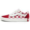 Su Wukou X Old Skool Series Pig Year Velcro Lightweight Low-Top Skate Shoes Unisex Sneakers Red White Checkerboard VN0A38G1SHJ