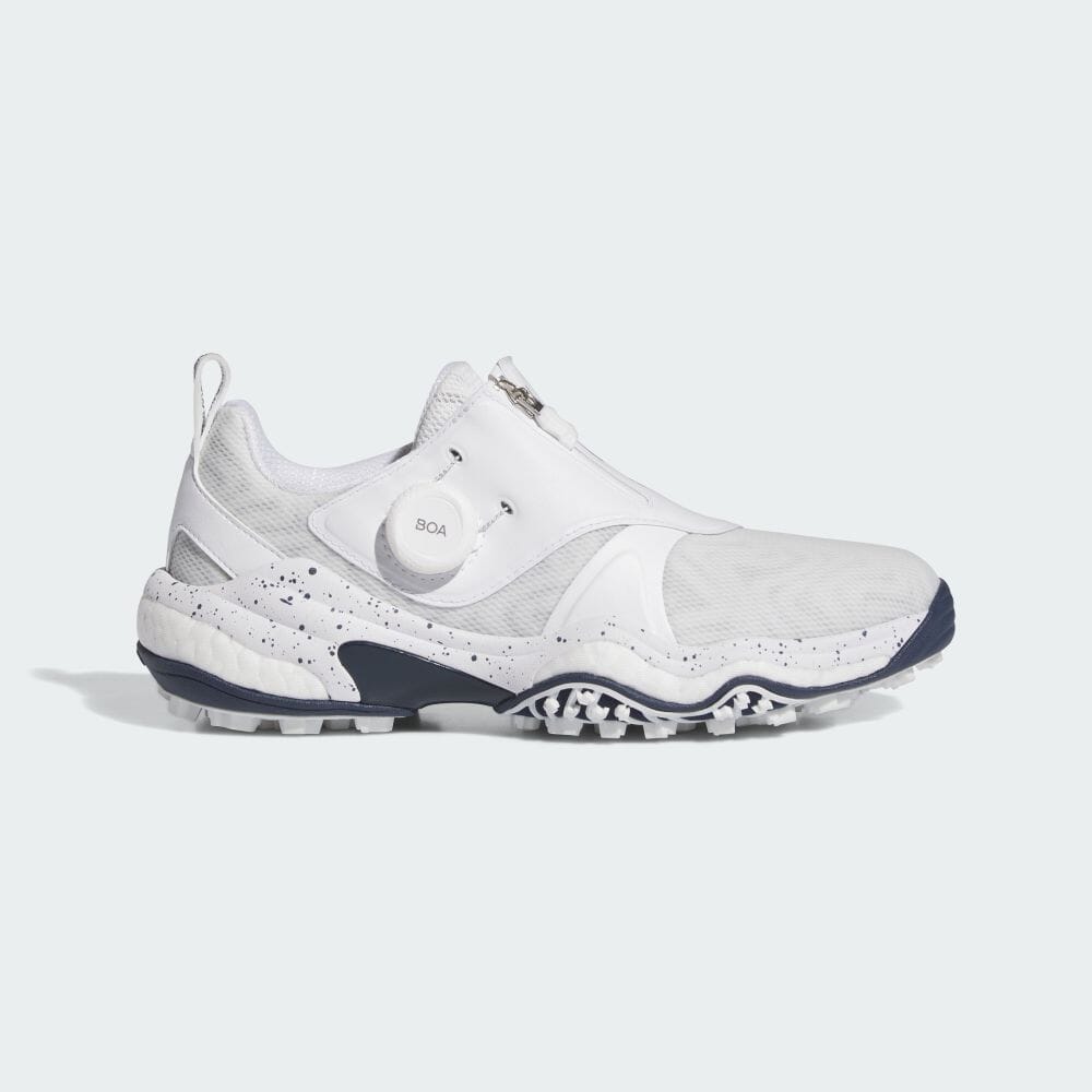 Adidas Женская обувь Code Chaos 25 Boa, белые туфли и обувь, спортивная обувь, женская обувь для гольфа IH5173, белая/сине-коричневая/серая