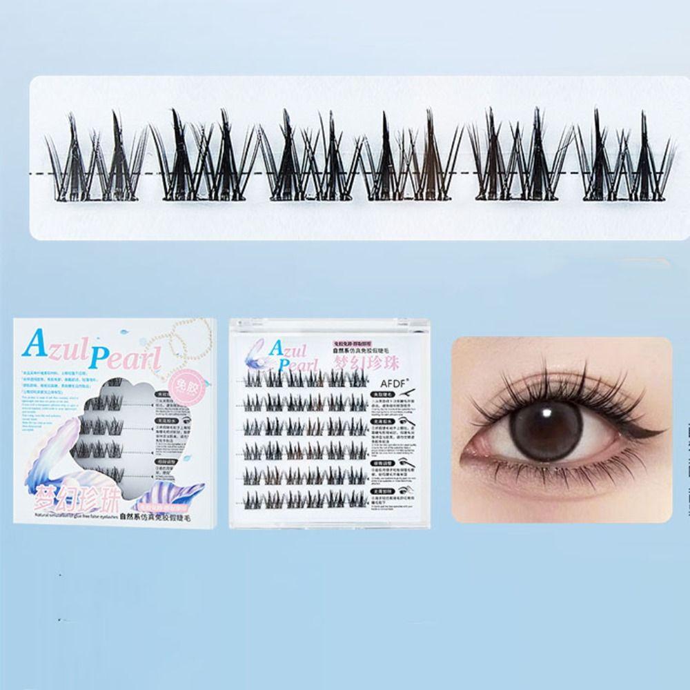 Clusters Self-adhesive False Eyelashes Soft Segmented Eyelashes Bundles  Travel