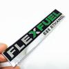 3D Металл FLEXFUEL E85 ETHANOL Эмблема Наклейки для стайлинга автомобиля Значок Наклейка Для f-ocus 2 f-iesta K-uga R-nger M-ondeo mk4 E-xplorer