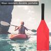 Хвостовой флаг для каяка Светоотражающий Водонепроницаемый Высокая Прочность Напоминание Ткань Оксфорд Хорошо Видимый Флаг Безопасности для Каяка Оборудование Безопасности