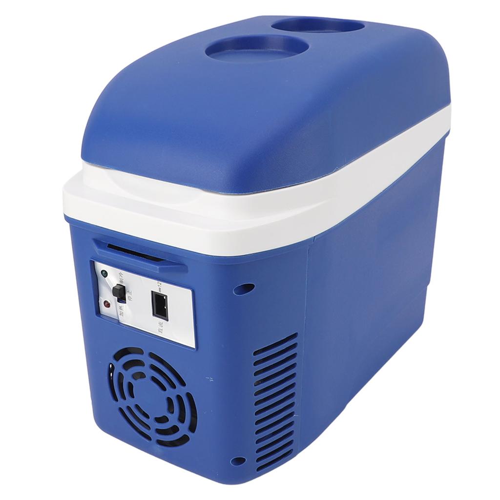 Автомобильный холодильник 7 л охлаждение нагрев двойной электрический охладитель портативный мини автомобильный холодильник с DC 12 В