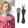 XLR Microphone with XLR To 1/4 Inch Cable Audio Connection Handheld Microphone Suitable for Stage Karaoke Singing and Recording
