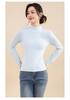 2024 Autumn/Winter Women's High Neck Wool Long Sleeve Slimming Sweater