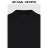 UR2025 Men's Solid Casual Ribbed Knit Sweater