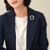 Shell Pearl Brooch VBPV5090 UW [Vendome Boutique]