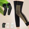 Mugwort Infused Thermal Knee Sleeves with Straps (Pair)