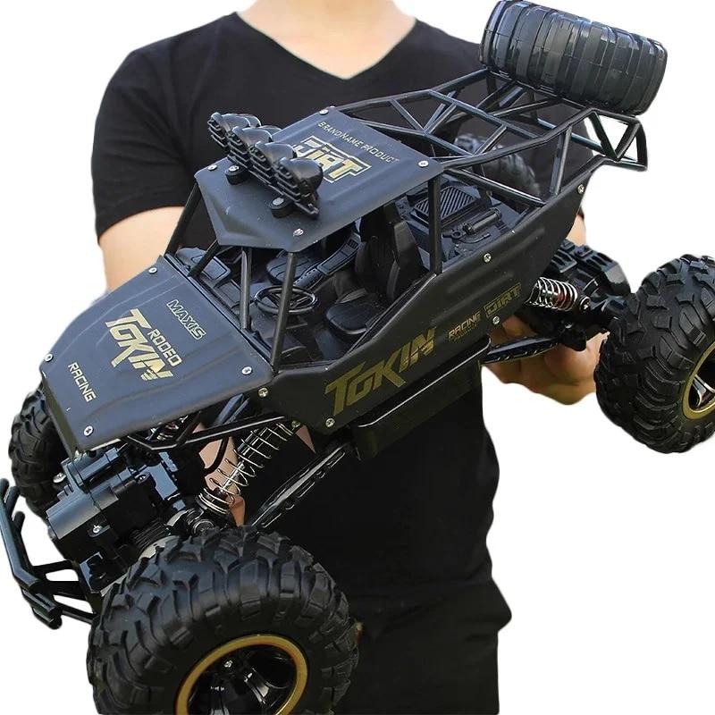 Новый 1:12 4WD RC Car 2.4G Радиоуправляемая машина Багги Внедорожные автомобили с дистанционным управлением Грузовики Игрушки для мальчиков для детей