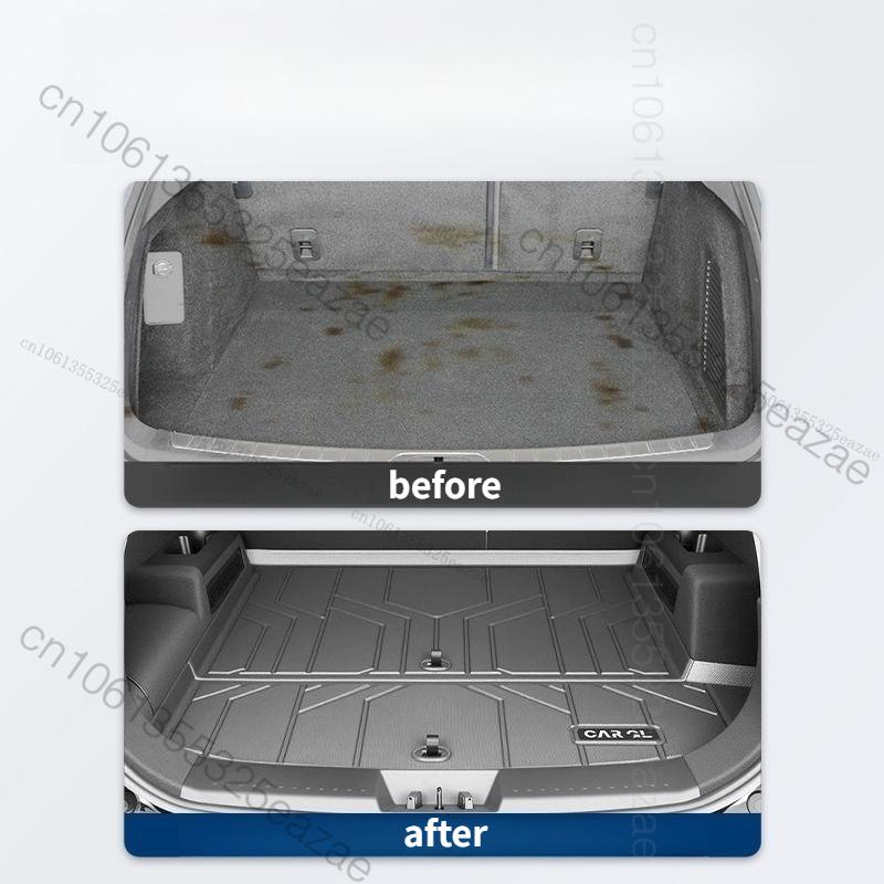 Car Trunk Mat For Chery EBRO S800 Tiggo 8 CSH Tiggo 8 PRO PHEV 2026~24 Waterproof Cargo Liner Carpet Storage Pad Car Accessories