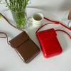Loose Change Phone Bag Simple Box Bag Retro Men's and Women's Quality Crossbody Bag
