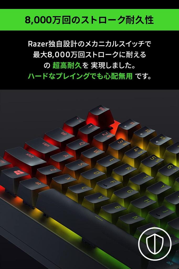 Blackwidow V3 Pro Green Switch Wireless Gaming Green Chroma English Keyboard, Mechanical, Switches, RGB, Layout, RZ03-03530100-R3M1 [Used]