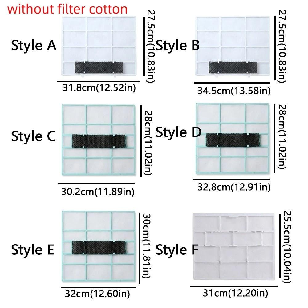 Antibacterial Air Conditioner Filter Screen Replacement Air Conditioner Mesh  Home Bedroom