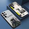Чехол для телефона Band Rock The 1975 для S23 Samsung S24 Ultra S22 S20 Fe S21 Plus Galaxy A54 A34 A24 A53 M54 Note 20 Задняя крышка