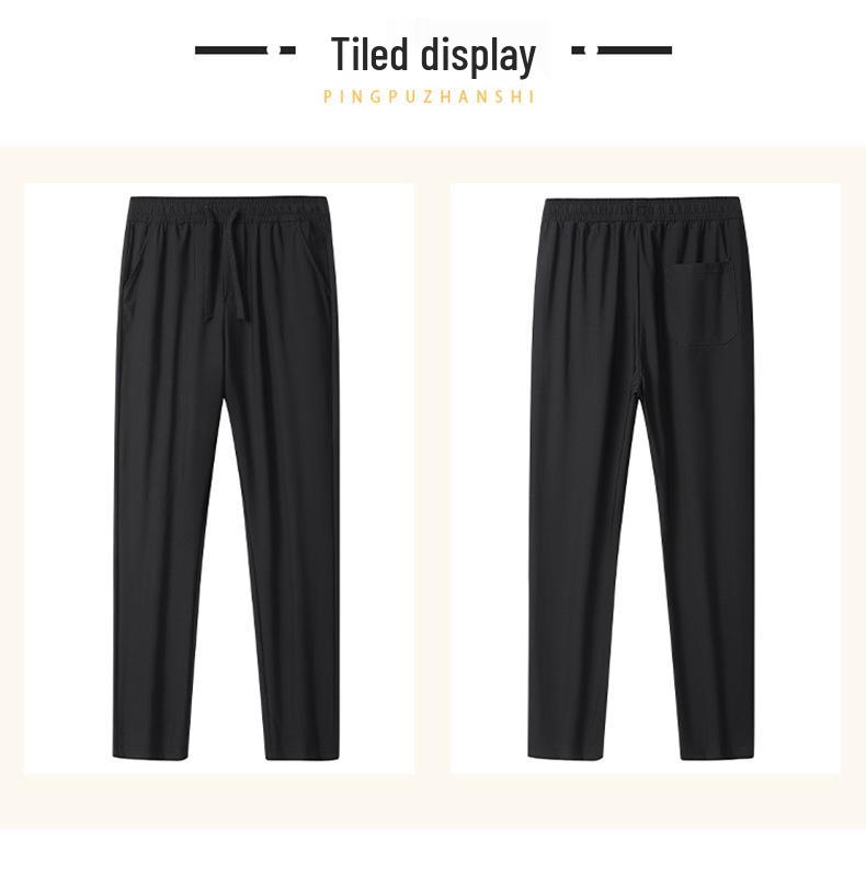 Брюки из ледяного шелка, быстросохнущие, дышащие, для мужчин и женщин - Легкие, эластичные, для спорта на открытом воздухе и альпинизма