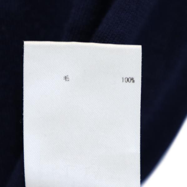Jil Sander Navy Шерстяной Трикотаж с длинным рукавом V-образный вырез M Свитер Женский Б/У