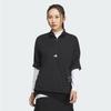 Golf 24 YearS Women S Windlady Quarter Zip Short Sleeve Anorak Im7218 Black