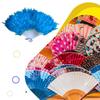 Fan Decoration Crafts Parties Cosplay Household Handheld Ornament Decorative Fans Present Dancing Wedding Adult