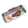 Non-Stick Grill Plate Rust Resistant Grill Pan Barbecue Plate Grill Accessories Stainless Steel Material for Grilling