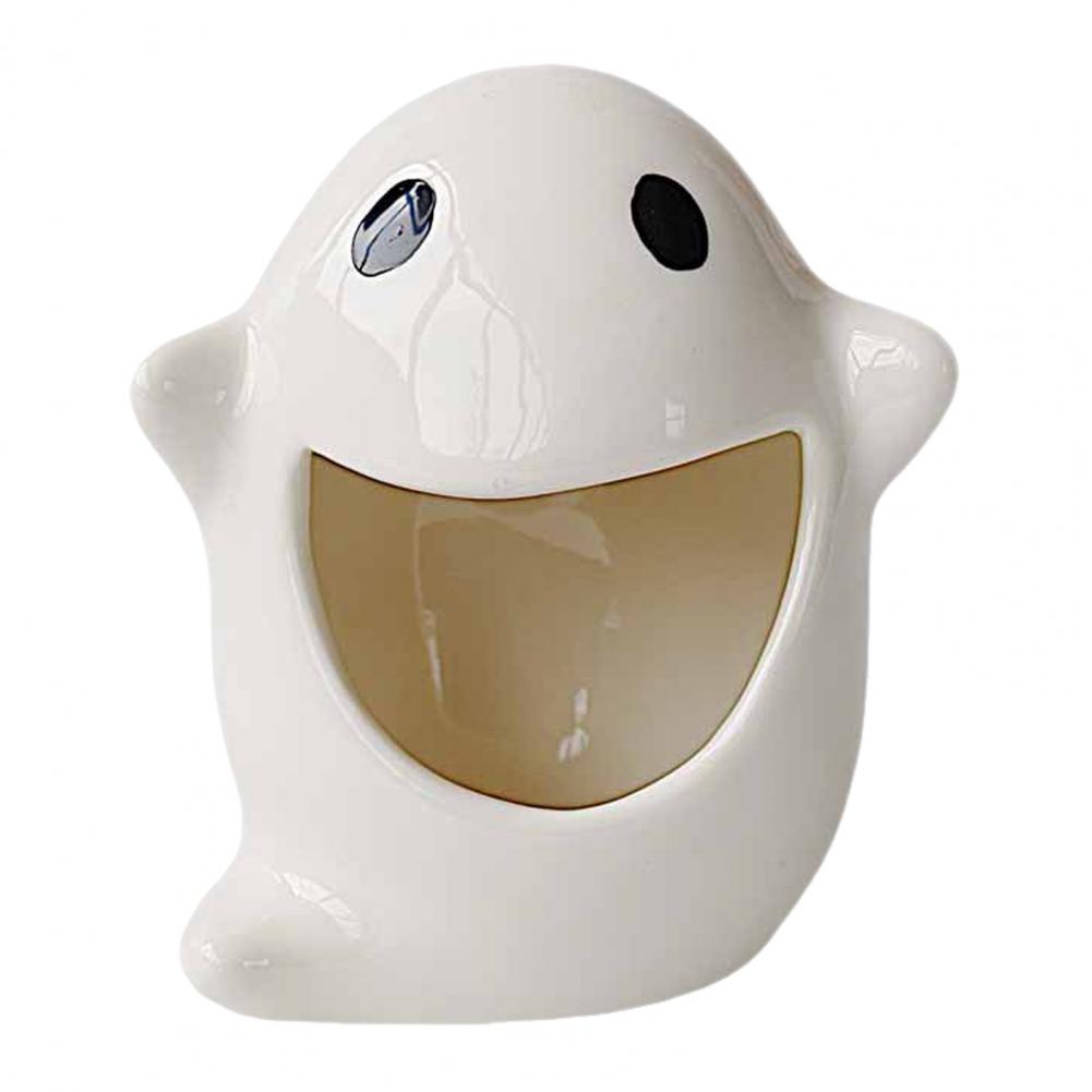 Angel Candle Holder Home Decor Candle Holder Spooky Halloween Ceramic Candle Holder Set with Ghost Gnome Figures