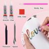 19200 Pcs Resin Jelly Rhinestones  24 Colors, 3mm , 3 x 10ml Glue Tubes & Tools , Crafts & Decoration