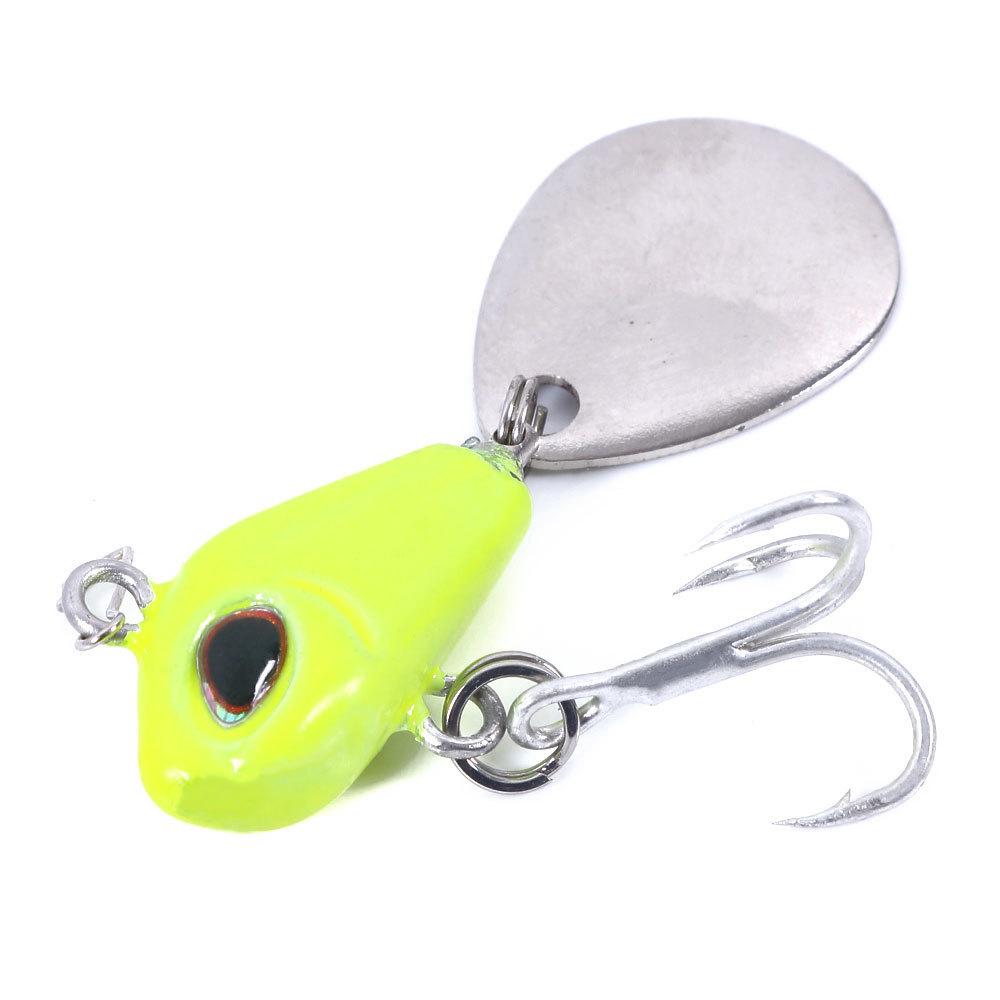 SubmergedVIBMetallic sequin lure snakehead bait10Only2.5CM11G10Specialized bionic bait for targeting largemouth bass