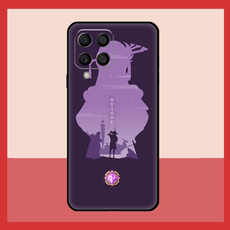 Genshin Impact Beidou Case For Samsung Galaxy M31 M21 M13 M33 M53 M15 M35 M55 M16 M36 M56 M12 M32 M52 M14 M34 M54