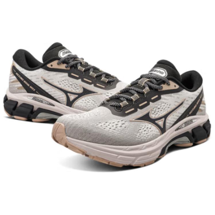 Mizuno Кроссовки для бега NOVA MIX с низким верхом, нескользящие, износостойкие, унисекс, серые Mizuno D1GH240506