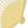 Cnomg Folding Painting Solid White 30-Pack Fans, Fans, Color, DIY, Foldable,