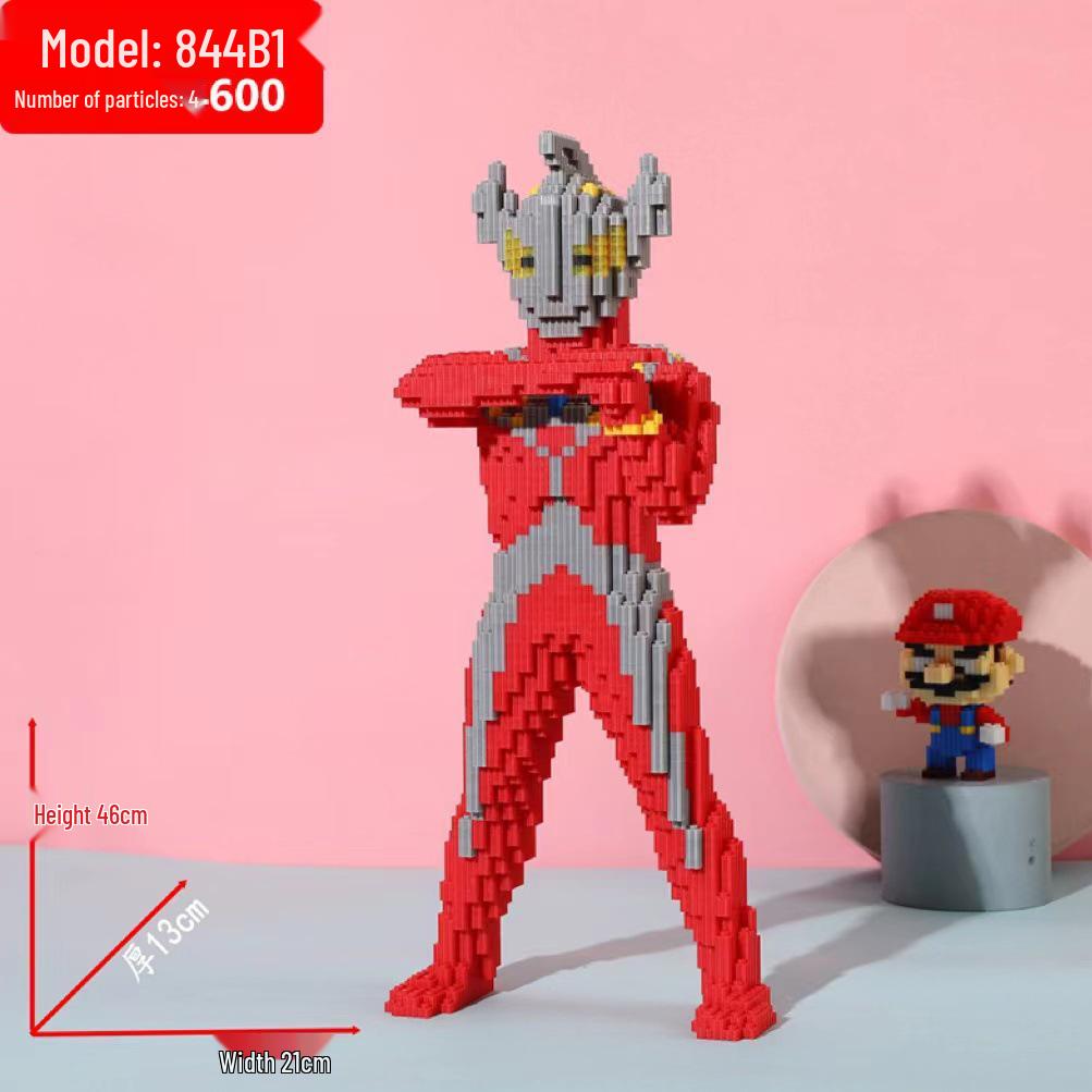 Совместимый Lego для девочек: Серия конструкторов «Злой Медведь» - Образовательные микро-конструкторы, соединяющиеся игрушки и подарки
