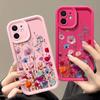 Чехол с цветочным принтом для iPhone 16 Pro Max 15 14 Plus 13 12 Pro 11 XR XS 8 7 цветов, матовый противоударный чехол для защиты линз, мягкий чехол из ТПУ