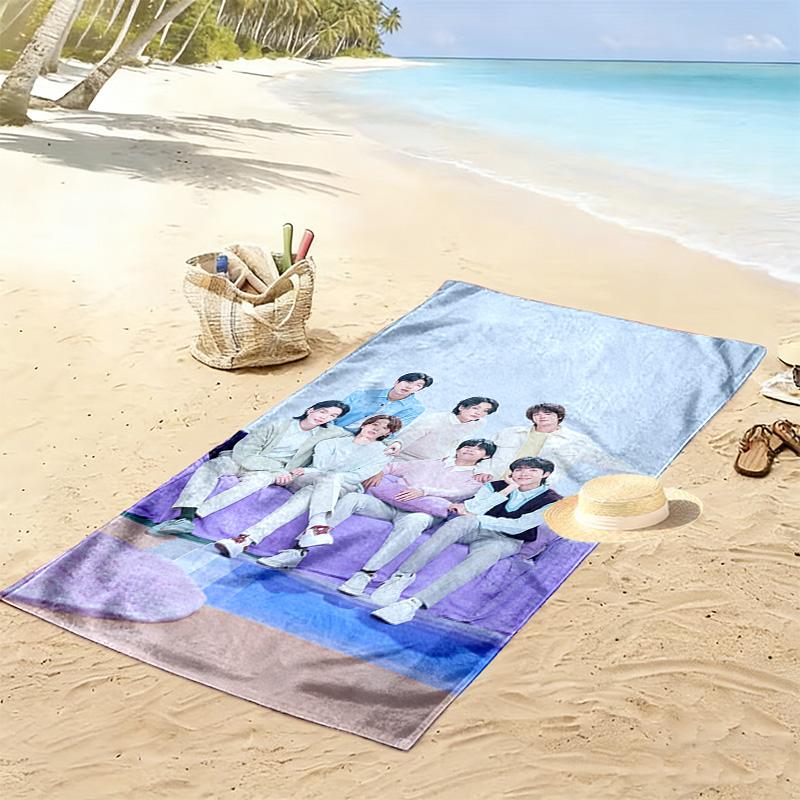 Harmony Diversity: Through Music beach towel Portable for travel beach Outdoor pool towel seaside Absorbent bath towel beach towel Fashion Comfort