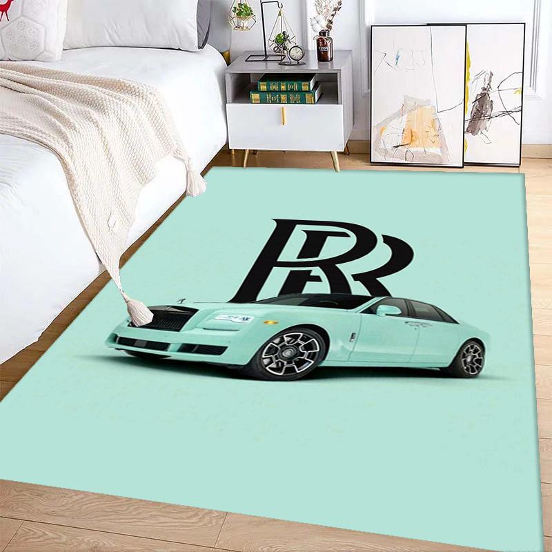 Rolls Royce Elegance Luxury carpet Suitable for all seasons Living room and bedroom mats Protective pad Bathroom mat Fashion