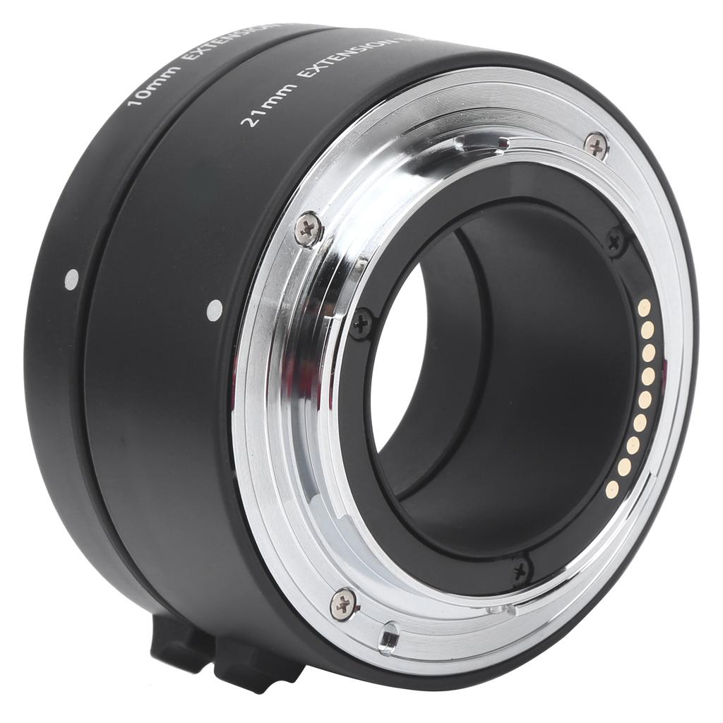 10mm 21mm Macro Autofocus CloseUp Extension Tube Adapter for Canon EOSM Mount Camera