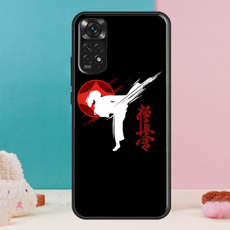 Чехол-символ Каратэ Киокушинкай для Xiaomi Redmi Note 14 13 Pro 12 11 9 10 9S 10S 11S 12S Redmi 14C 13C 10C 12C