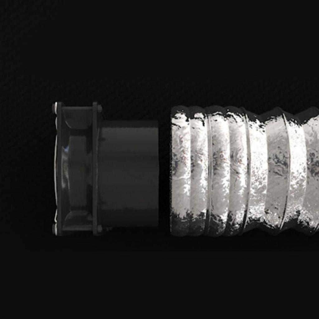 USB Регулируемая скорость Поглотитель дыма при пайке Вытяжной вентилятор для удаления дыма Труба Воздуховод Вытяжной вентилятор с трубой Вентиляционный вентилятор