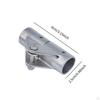 Boat Pipe Connector Handrail Accessories Folding Railing Swivel Hinge Mount Tube Fitting for