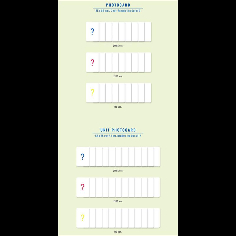 CRAVITY Album [NEW WAVE] (COME Ver. / Find Ver. / Us Ver.)