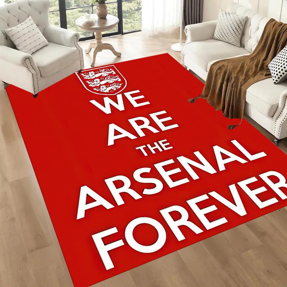 Arsenal Floor Mat Design for Foyer Entryway Decorate room Hallway Antislip Carpet Office home decor Luxury Gift for Birthday, Christmas, Wedding