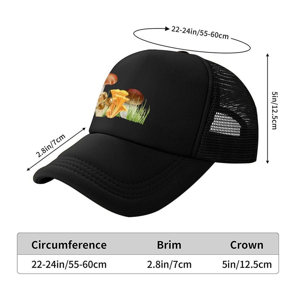 Vintage mushroom Baseball Cap Brand Man cap Cosplay Unique hats fishing caps man Golf Men Womens