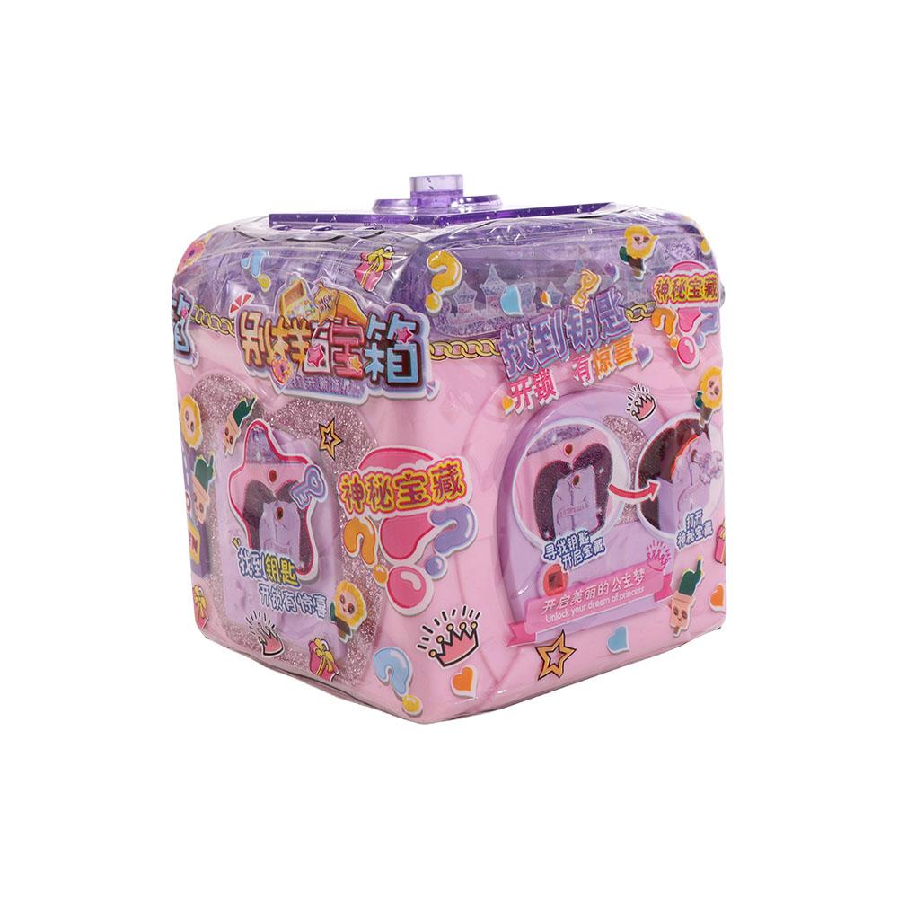 With Lock Key Treasure Chest Toy Educational Toys Girl's Jewelry Toys Birthday Xmas Gift